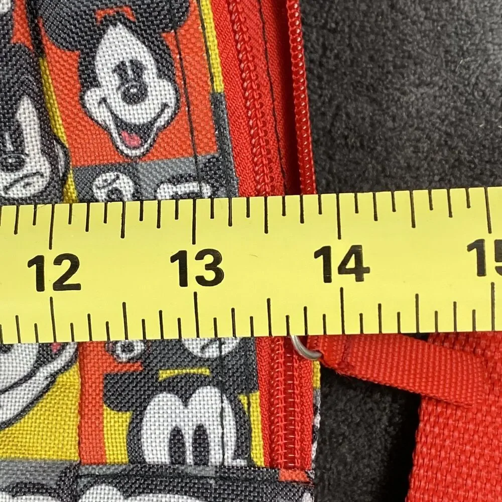 Walt Disney World Parks Mickey Mouse Backpack NWOT Colorful AOP Logo School Bag